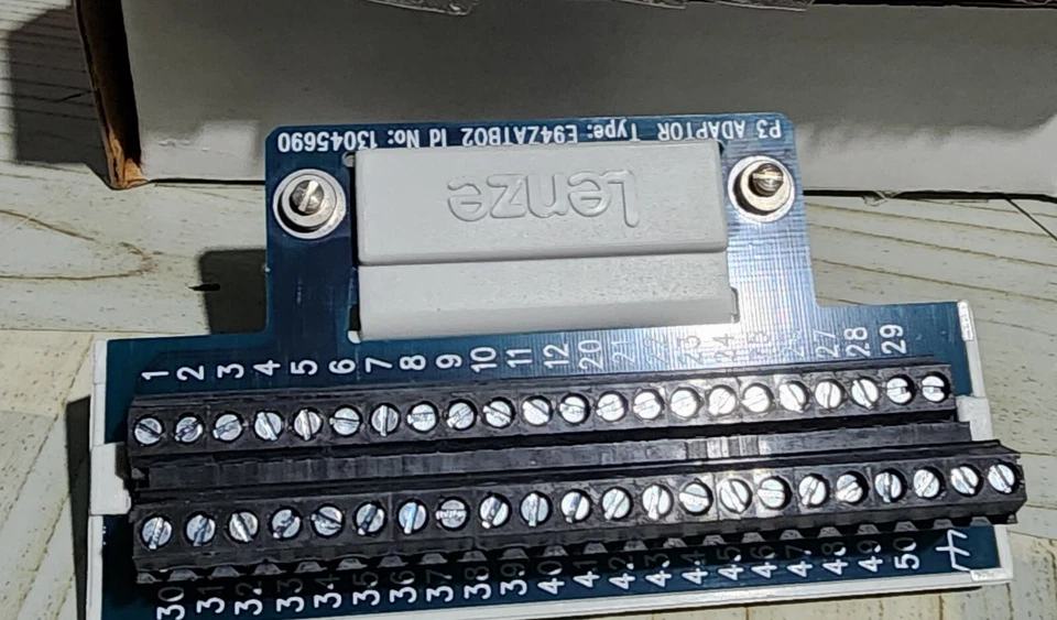 LENZE E94ZATBO2 Terminal Breakout option Adaptor - Image 4 of 4