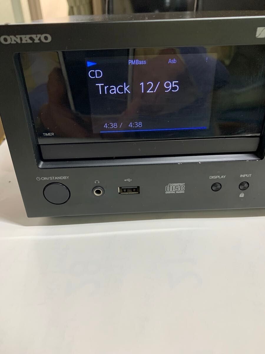 ONKYO CR-N775(B) Network CD receiver From Japan Working ONKYO CR-N775(B) Network CD receiver From Japan Working