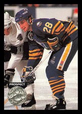 Donald Audette #249 1991-92 Pro Set Platinum Buffalo Sabres