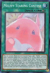 Melffy Staring Contest POTE-EN063 Super Rare 1st Edition