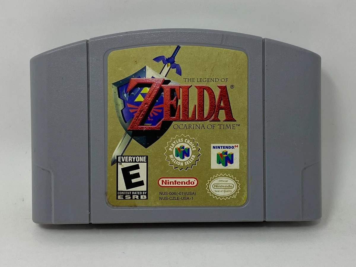 N64 Nintendo 64 - Legend of Zelda: Ocarina of Time Player's Choice - Tested