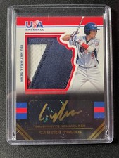 2017 Panini USA Stars & Stripes Carter Young Autographed Patch Black #02/10!!!
