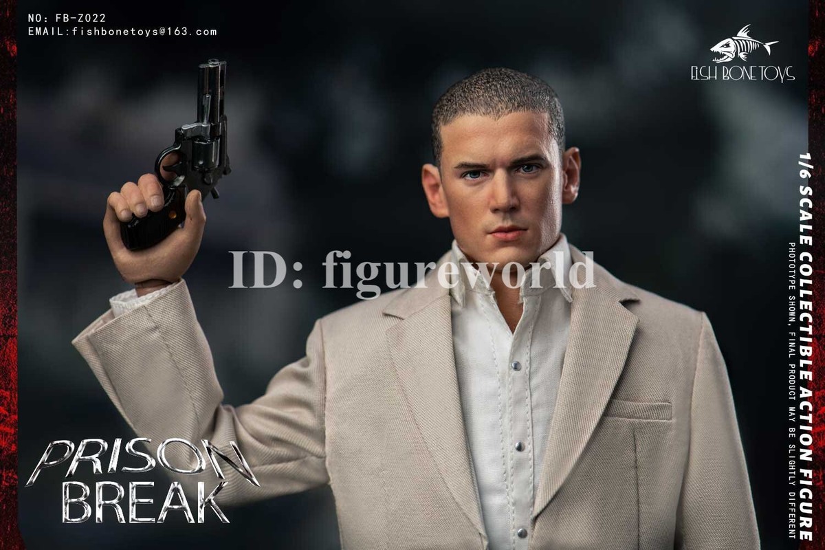 PRISON BREAK フィギュア NL Studio Prison Break Wentworth Miller Statue Resin Figure Model