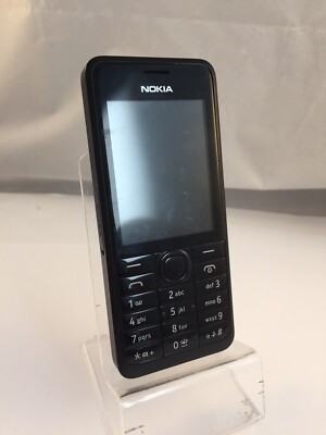 Nokia Asha 301 EE Netzwerk schwarz einfaches Handy