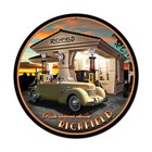 Larry Grossman Richfield Oldtimer Tankstelle Vintage Retro Blechschild Schild