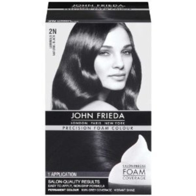 John Frieda 2N Luminous Natural Black Precision Foam Colour NEW & SEALED