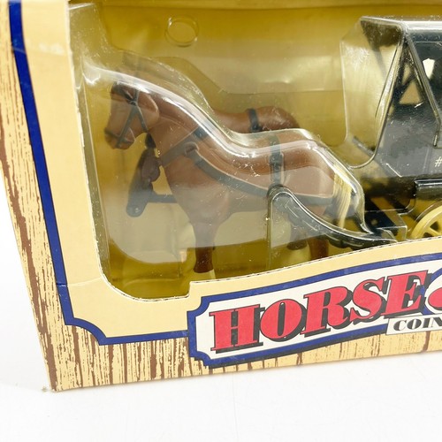Vintage 1990 Ertl Diecast True Value Horse & Wagon Coin Bank Sealed in Box - Picture 5 of 10
