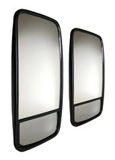 2x Außenspiegel 440x220 mm MAN Mercedes Renault LKW Traktor DAF Bagger ø15-28 mm