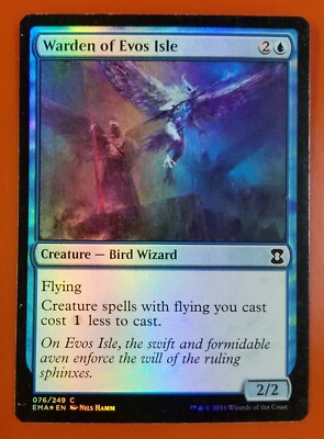 1x Warden of Evos Isle | FOIL | Eternal Masters | MTG Magic Cards