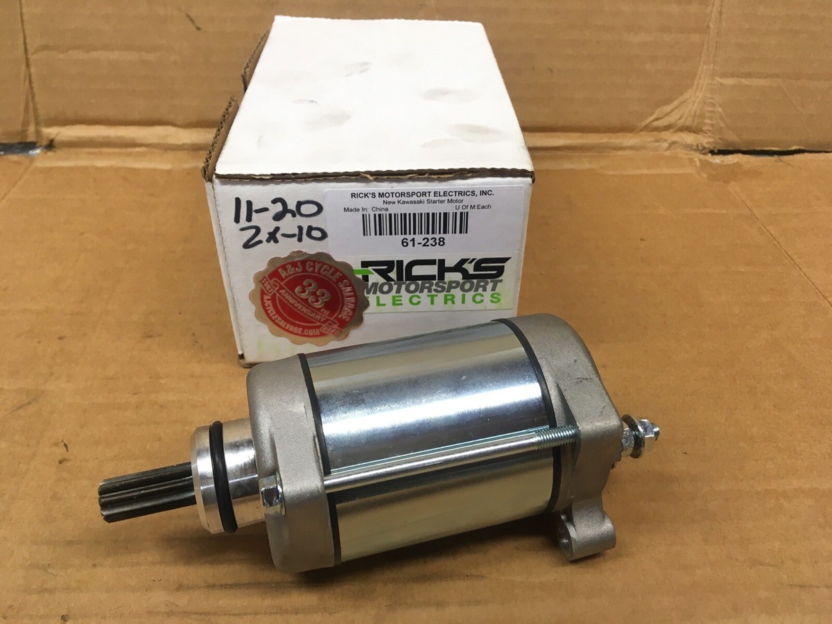 2011-2022 Kawasaki ZX10R, Electric starter motor Rick's
