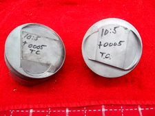 Harley Davidson Used Oversized KB 266 / 10:5 -.0005 Pistons (HD-889)