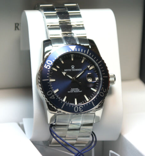 REVUE THOMMEN Diver XL Professional Automatik blau/blau 17030.2135 NEU!!! - Bild 2 von 10