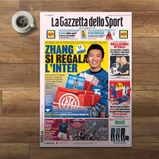 La Gazzetta Dello Sport 21 Dicembre 2022,ZHANG SI REGALA L’INTER,EFFETTO QATAR