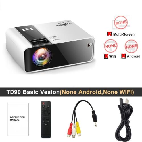 HD 1280 X 720P LED WiFi Projector Home Theater 3D Smart Video Movie Proyector - Picture 27 of 27