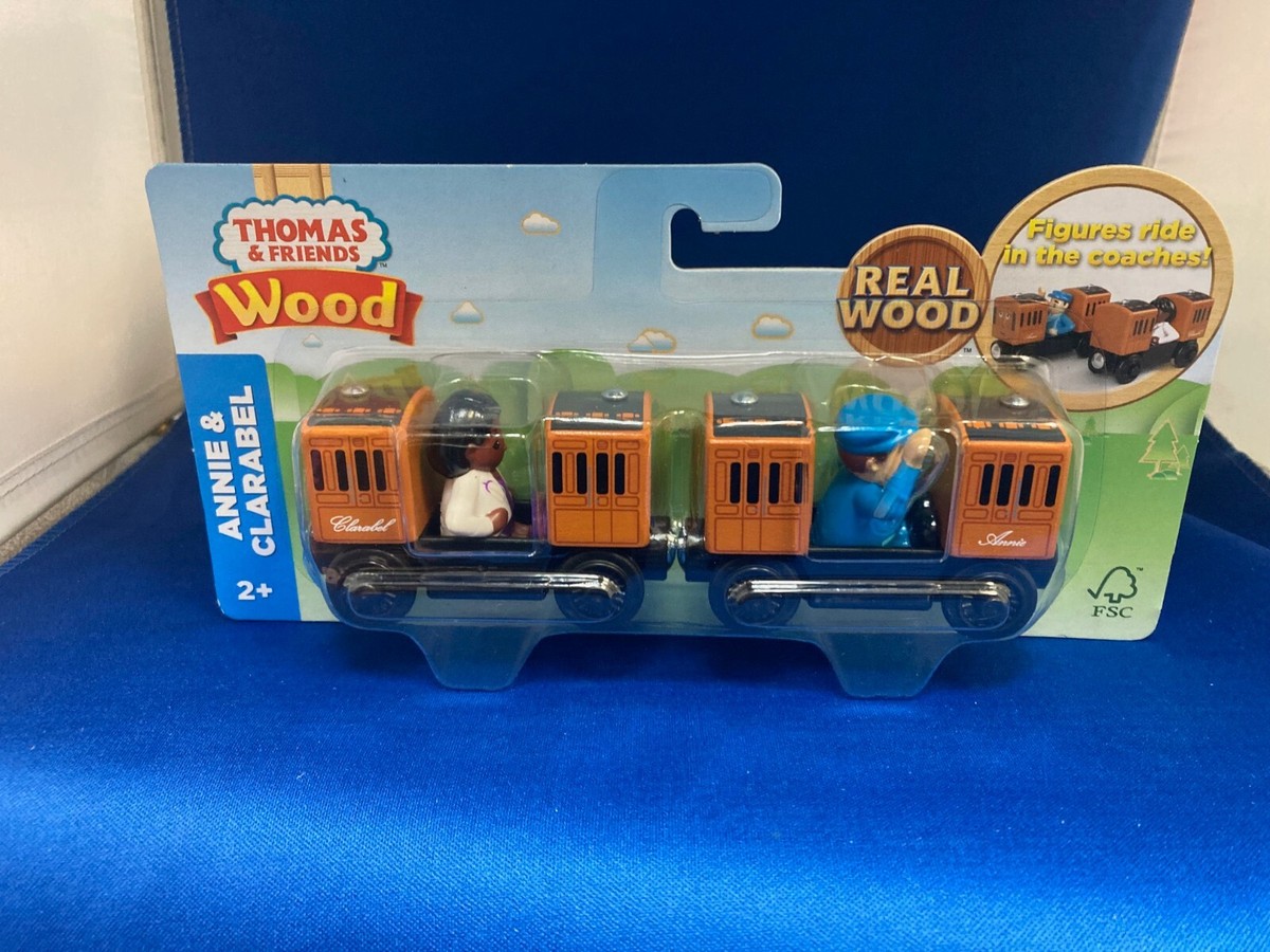 Annie & Clarabel Coaches for the Thomas Wooden Railway System NEW