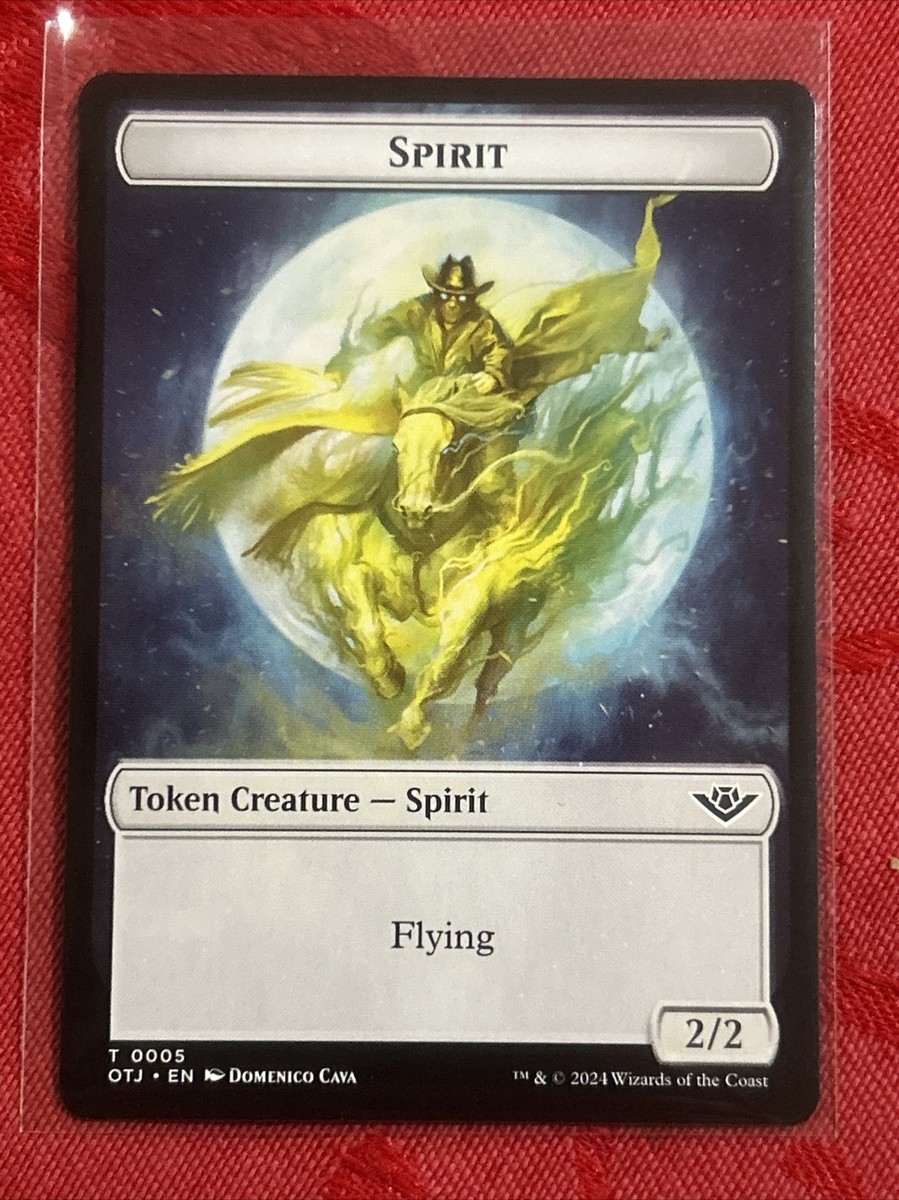 MTG - Spirit Token - Outlaws Of Thunder Junction OTJ #0005 | eBay