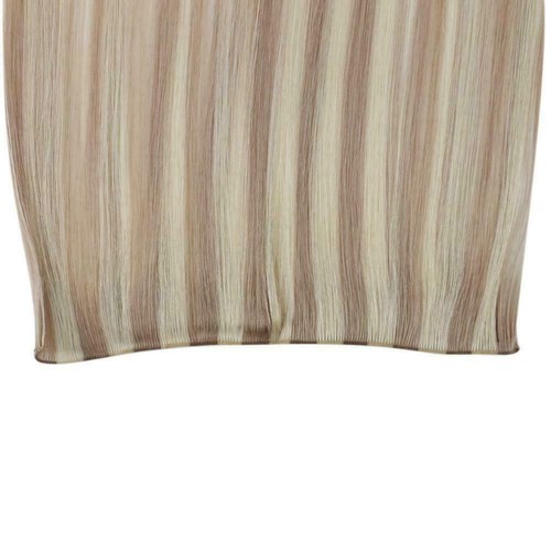 Brazilian Straight Hand Tied Sew in Weft Invisible 100% Remy Human Hair 100g - Picture 5 of 21