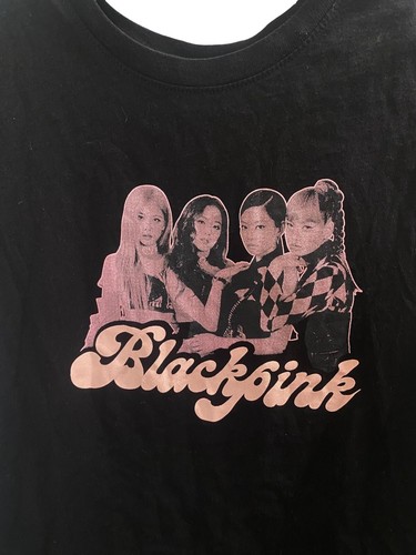 Lg schwarzpink koreanische K-Pop Gruppe Damen T-Shirt Tee Band Pop Musik 4 Mädchen - Bild 8 von 10
