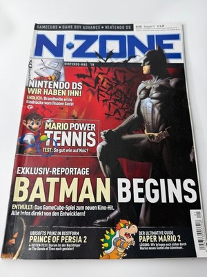 N-Zone Nintendo Magazin Nr. 93 01/2005 Batman Begins DS Paper Mario 2 NDS