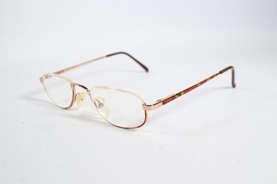 Sinclair Haines Brille John Richmond Damen Gold C2 Halbrandlose Brille...