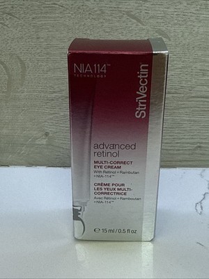 StriVectin Advanced Retinol Multi-Correct Eye Cream 0.5oz 15ml NIB New