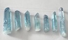 Aqua Aura Quartz Crystal Points - Polished, Assorted set of Seven- 1”- 1.5” long — photo 4