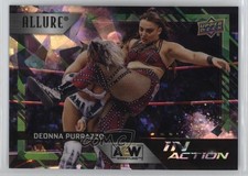 2024 Upper Deck Allure AEW In Action Green Quartz 77/99 Deonna Purrazzo 07z4