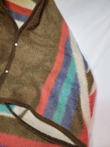 Biederlack Blanket Aztec Pattern Wrap Camping Stadium Cabin Cuddle Up Adult Size - Picture 5 of 24