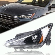 for Hyundai Elantra 2019 2020 Clear Halogen Headlight 92102F3500 Driver Side