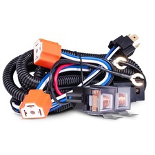 LEDKITO H4 Headlight Relay Harness Kit for 7x6 5x7 H6054 Wiring