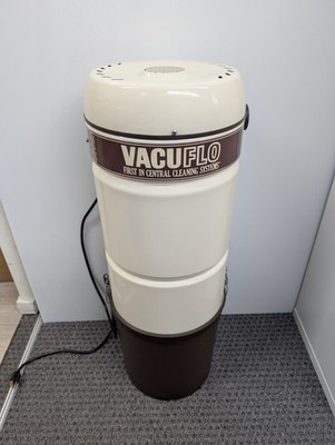 MINT Vacuflo 260 Central Vacuum   Bagless Cyclonic   3,000 sq ft   Tested