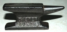 Cast 3 oz Anvil Tool Small jewelry Salesman Sample/ Advertisement DIETER FOUNDRY