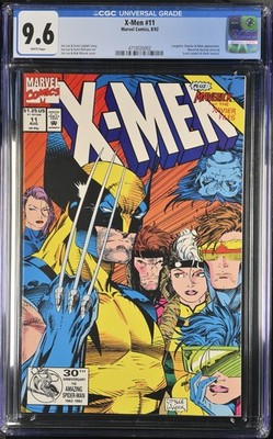 X-Men 11 CGC 9.6 Jim Lee Cover
