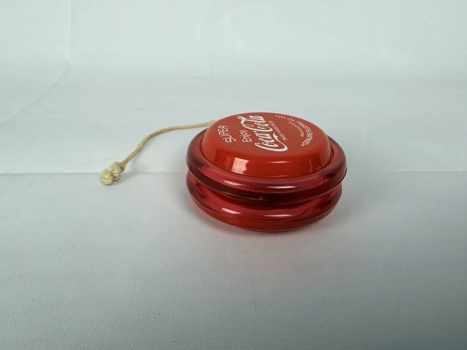 Juego de Juguete Rojo Russell Super Coca Cola Vintage Retro YoYo Genuino Foto 4 de 4