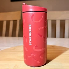 Starbucks x MiiR Holiday 2025 Limited Edition SS Red Bow Ribbon Sip Tumbler 16oz