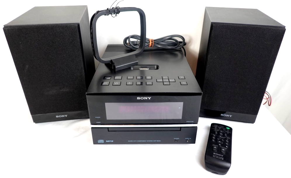 Sony HCD-BX20i Micro HiFi Shelf System CD Player Radio iPod Dock