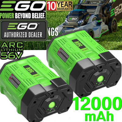 1-2PACK For EGO Battery 56V 12Ah 10Ah 5.0Ah BA4200 BA2800 ST1502LB 2.5Ah urgrade