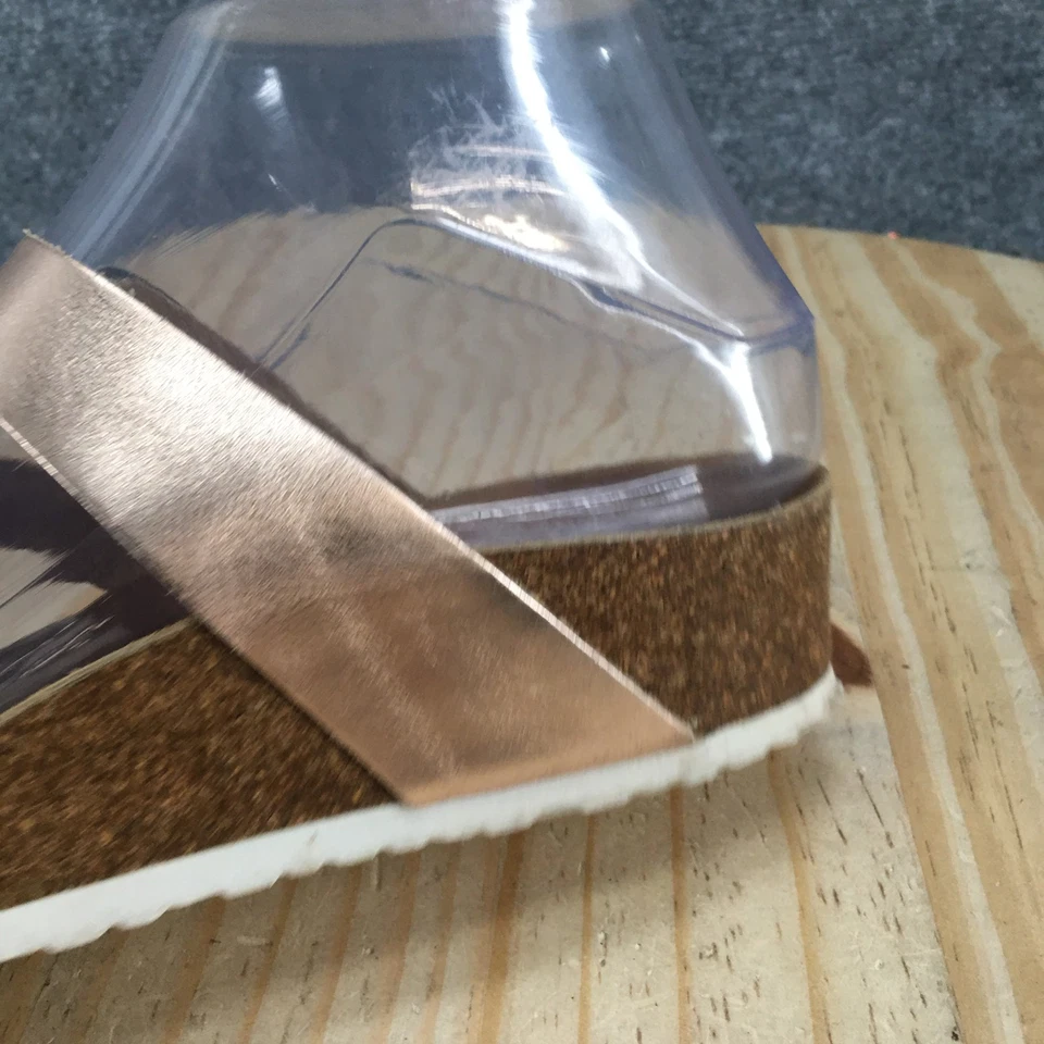 Spring Step Sandals Womens 37 Arenall ZStrap Slip On Slide Metallic Pink Leather - Image 4 of 4