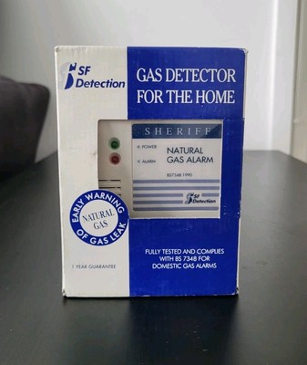 SF Detection Gaswarner für Zuhause, Warnung Erdgaslecks, Modell SF210-E-1101