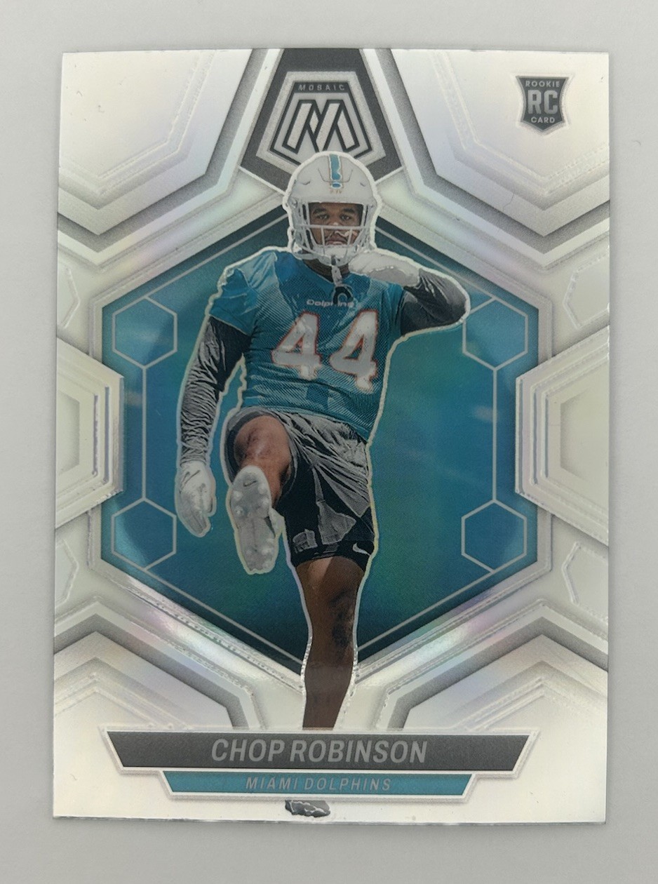 2024 Panini Mosaic - Rookies Chop Robinson #321 Silver Prizm (RC)
