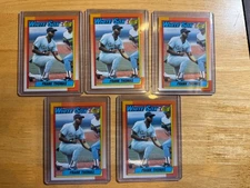 Frank Thomas Rookie Lot 5X 1990 Topps #414 RC White Sox