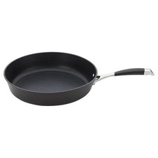 Stellar Frying Pan - Verve range, 30cm Non-Stick, Black Aluminium, Soft Grip