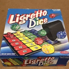 Ligretto Dice Game PLE32400 2010 Playroom Entertainment Complete Damaged Box