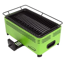 Brentwood BBF-31G Non-Stick Smokeless Portable Green & Chrome Barbecue Grill BBQ