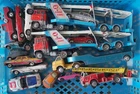 ORIGINAL VINTAGE DIECAST CORGI TOYS JOB LOT CAR TRANSPORTERS etc