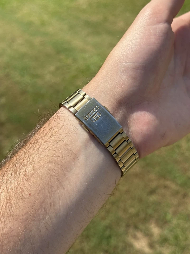 SEIKO SEIKONAUT NAUTILUS 7S26-03R0 DAY DATE. VINTAGE SEIKO 5 SNKK - Image 3 of 3