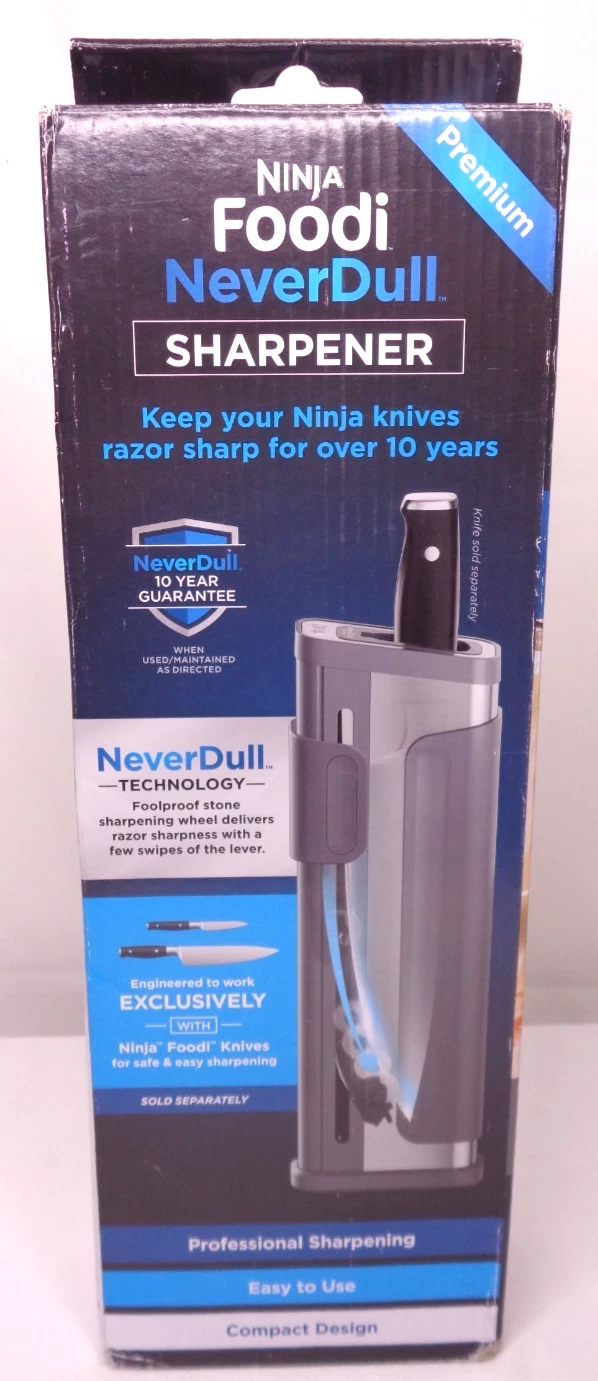 Ninja Foodi NeverDull Knife Sharpener NEW NIB
Opens in a new window or tab