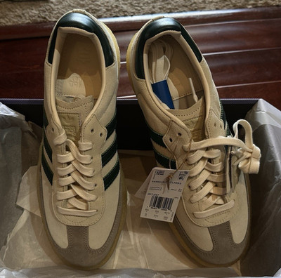 adidas Ronnie Fieg x Clarks x 8th Street Samba Chalk White - ID7297 size 9 US M