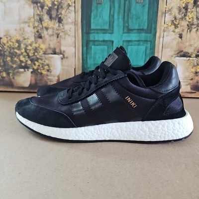 Adidas Iniki Runner I-5923 Core Black Size 11.5 Boost Sneakers Retro Casual OG