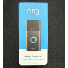  New Ring Video Door Bell 2nd Generation 1080p HD WiFi-  Venetian Bronze 